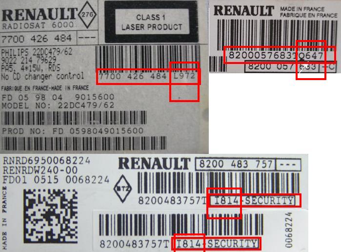 Kalkulator Kodu Radia Renault Online